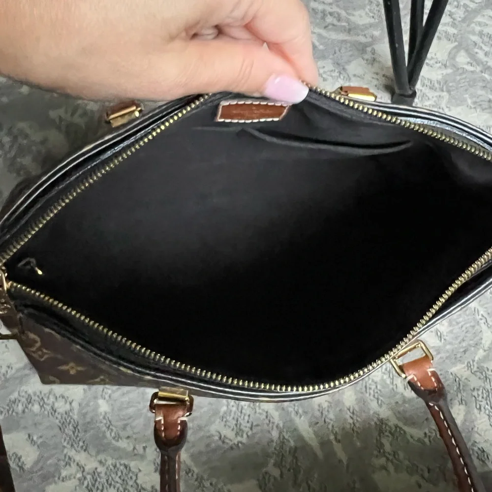 Louis Vuitton Pallas MM Satchel with Strap - All Authentic - Picture 8 of 12